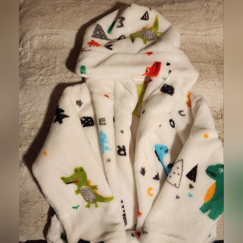 Boy's Dino Robe